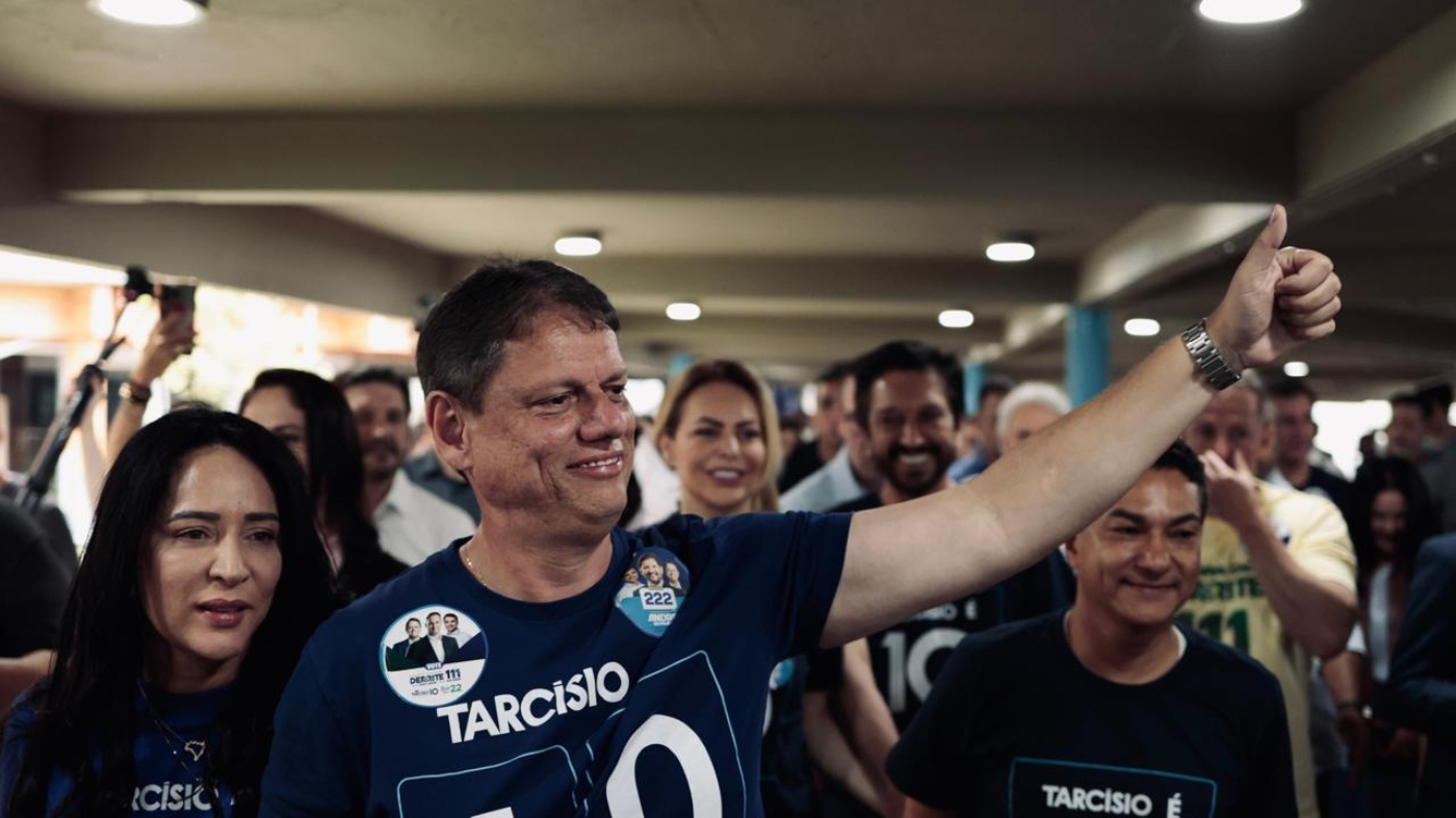 Tarcísio de Freitas   Foto: Caiuá Maia/Divulgação Campanha Tarcísio de Freitas