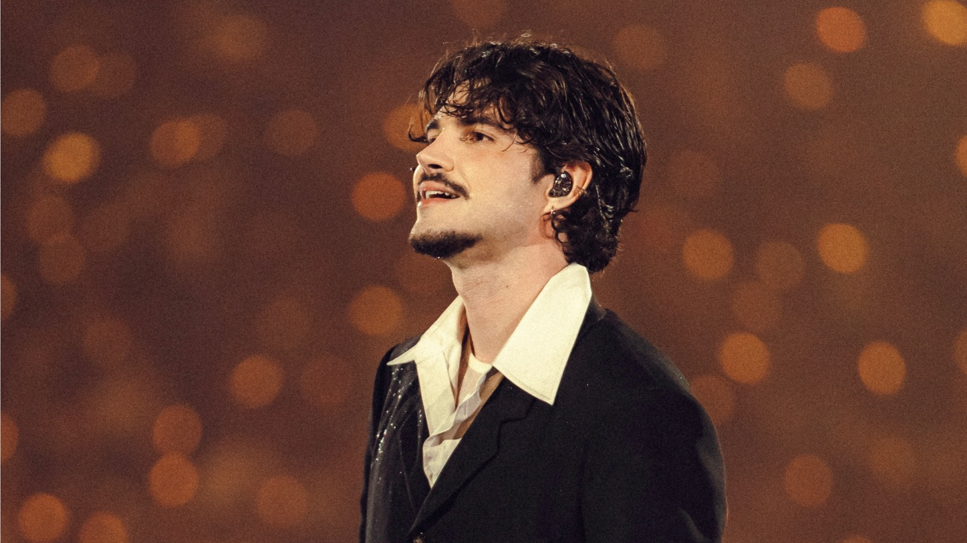 Jão em show da turnê 'Memórias Póstumas'  Foto: Reprodução/Instagram