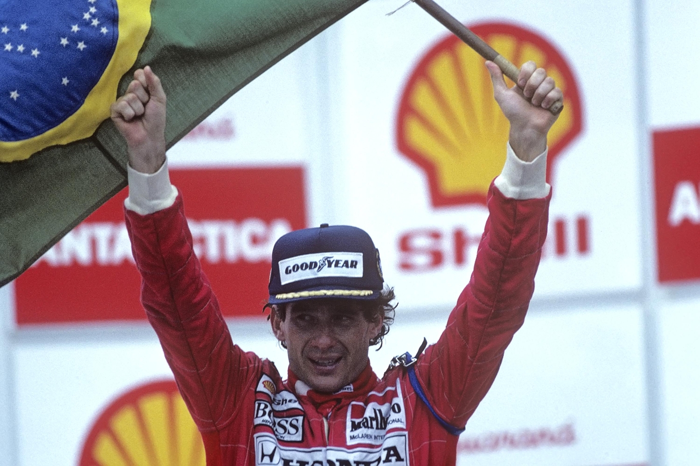 Ayrton Senna venceu o GP do Brasil em 1991 e 1993  Foto:  Paul-Henri Cahier / Getty Images