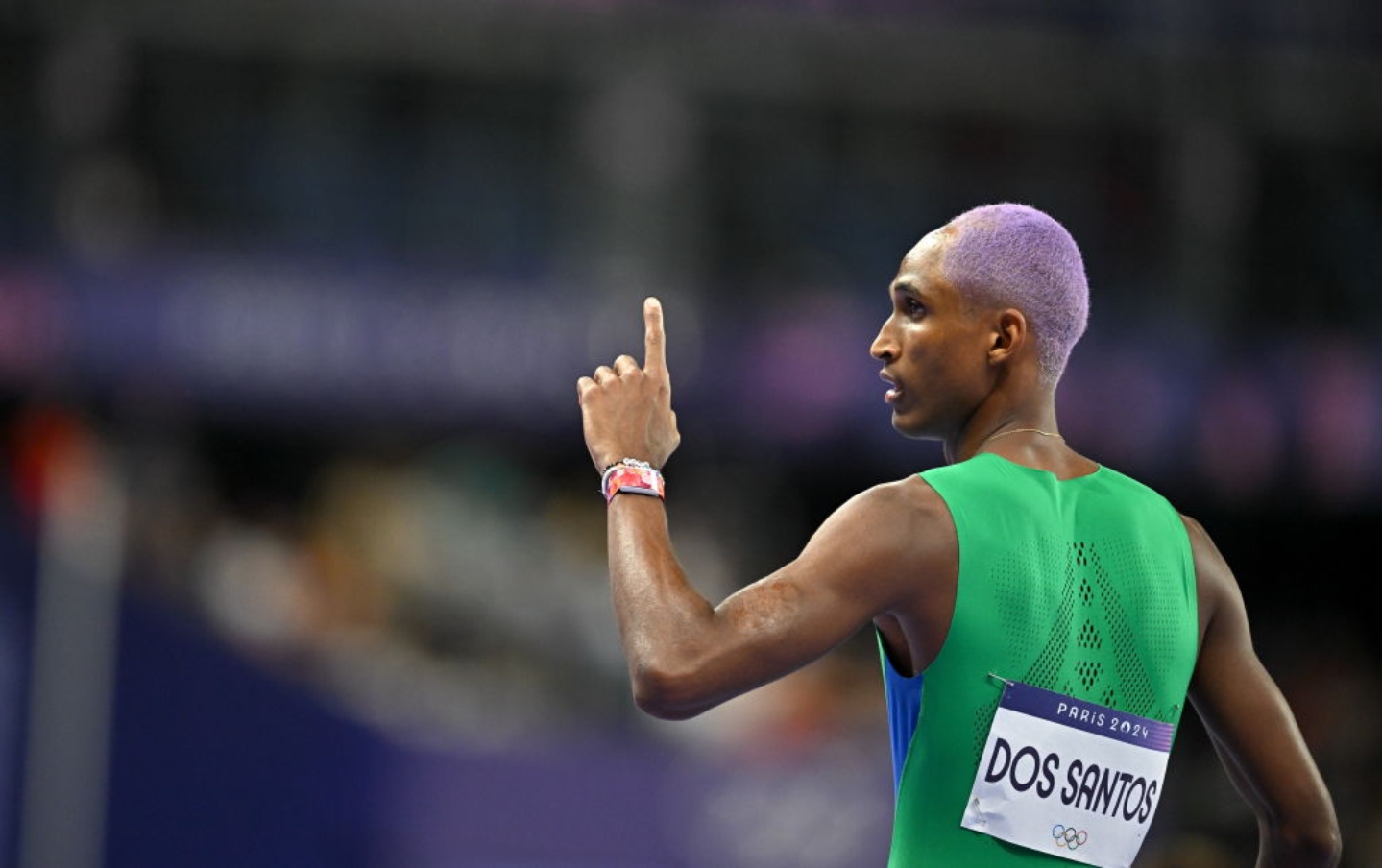 Alison 'Piu' leva o bronze na final dos 400 metros com barreiras  Foto: Sam Barnes/Sportsfile via Getty Images