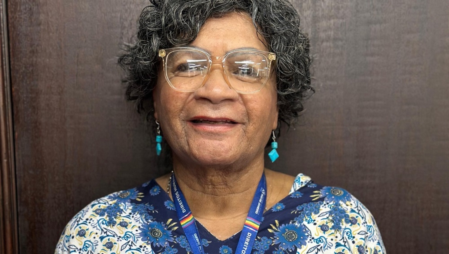 Denise Taynáh Leite, hoje com 75 anos  Foto: Arquivo Pessoal/Denise Taynáh Leite
