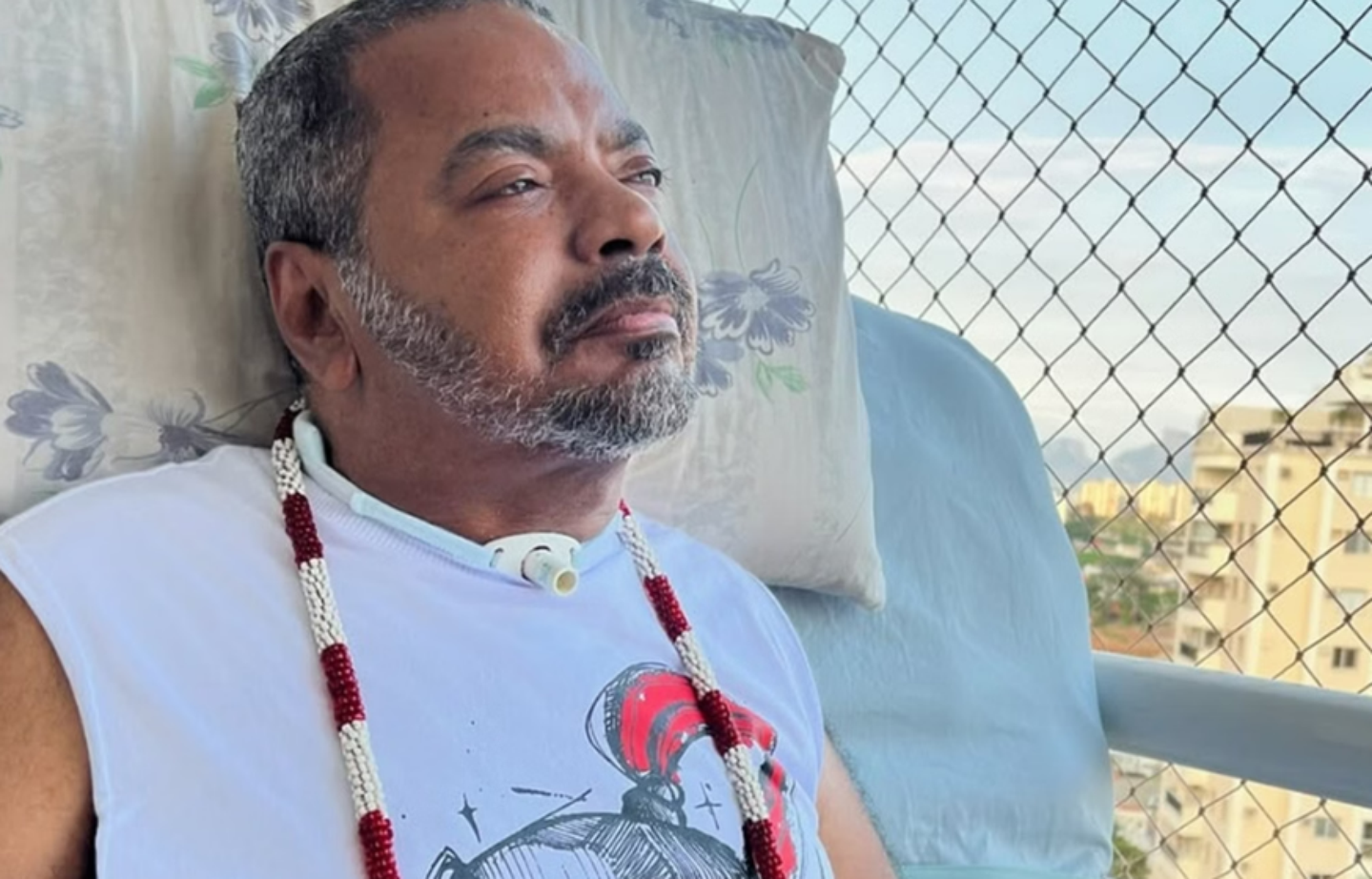 Arlindo Cruz sofreu um AVC em 2017  Foto: Divulgação/ Babi Cruz