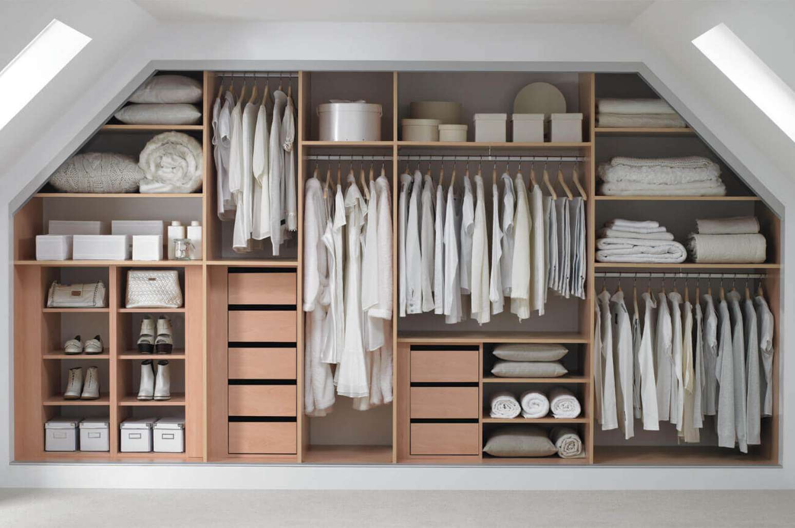 Guarda Roupa Embutido: +45 Modelos para a Organização do Seu Quarto