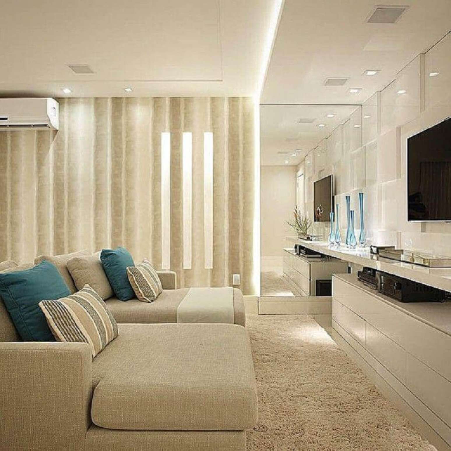 Cor Bege: Leveza e Elegância na Decoração +60 Modelos para se Inspirar