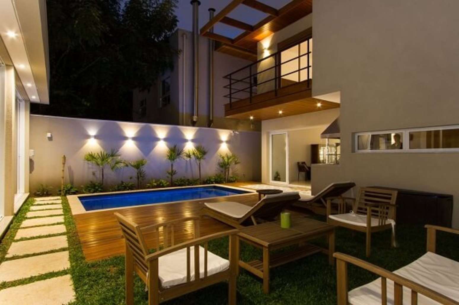Área de Lazer Pequena: +77 Projetos Criativos Para se Inspirar