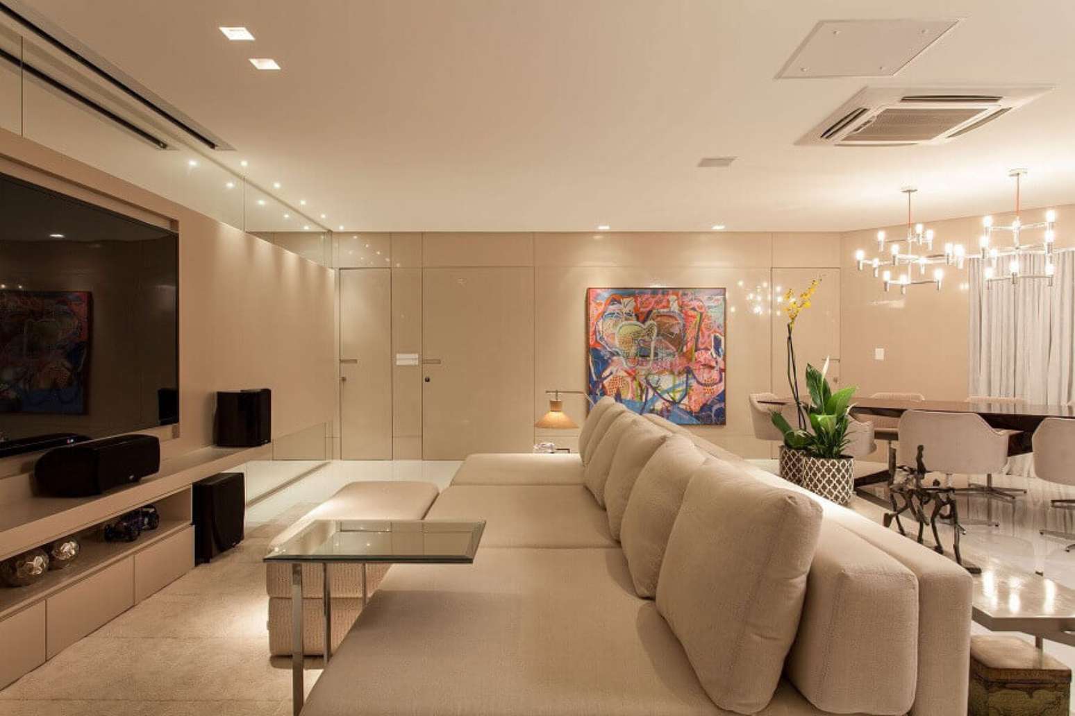 Sala Bege: Dicas de Decoração +57 Modelos Inspiradores
