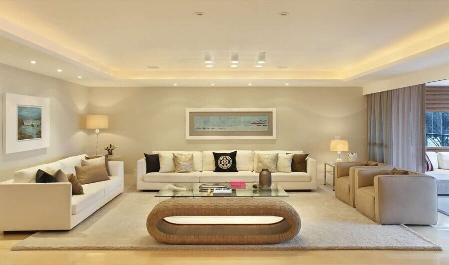 Sala Bege: Dicas de Decoração +57 Modelos Inspiradores