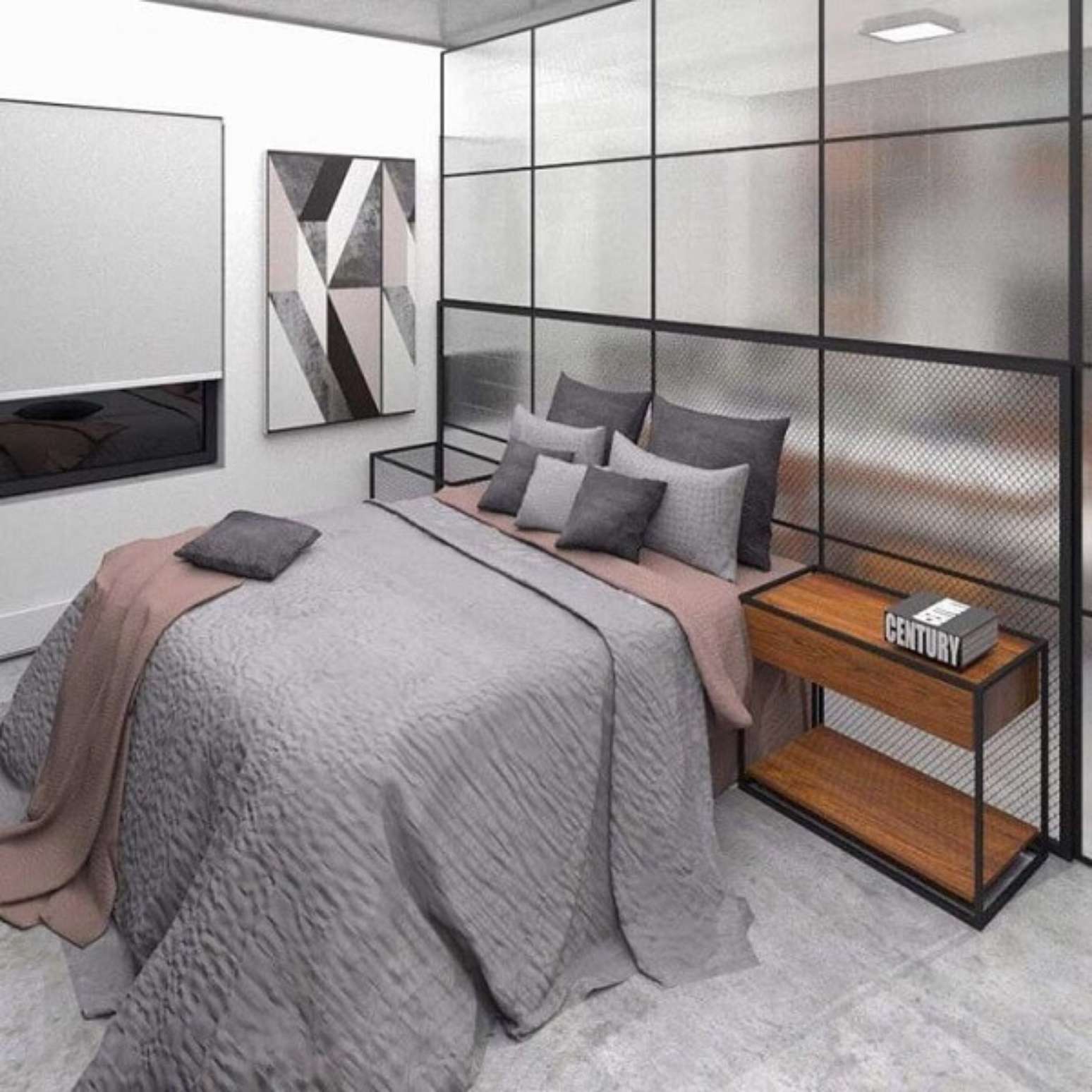 Quarto Com Suíte: +53 Projetos Integrados de Tirar o Fôlego