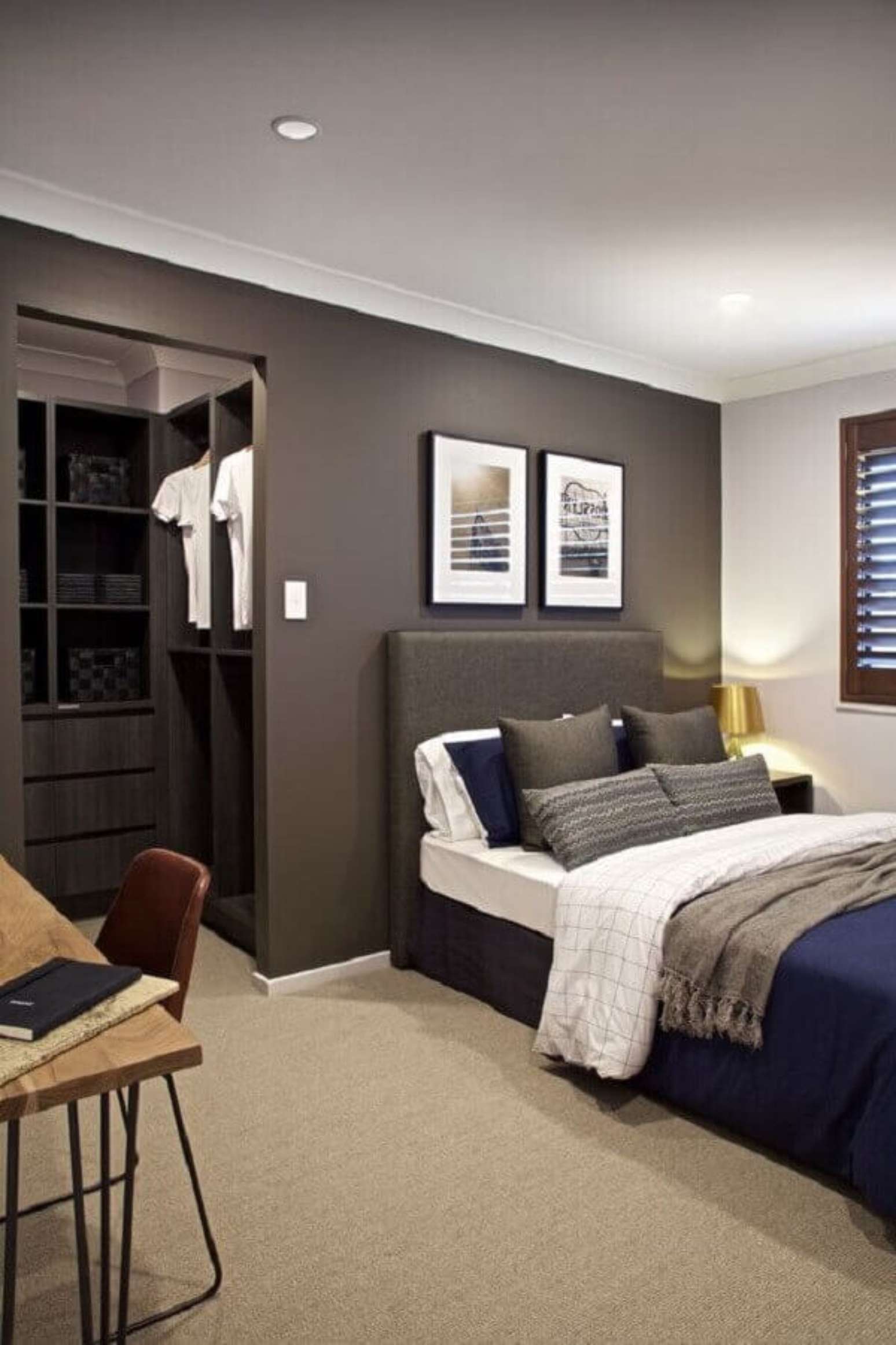 Quarto Com Suíte: +53 Projetos Integrados de Tirar o Fôlego