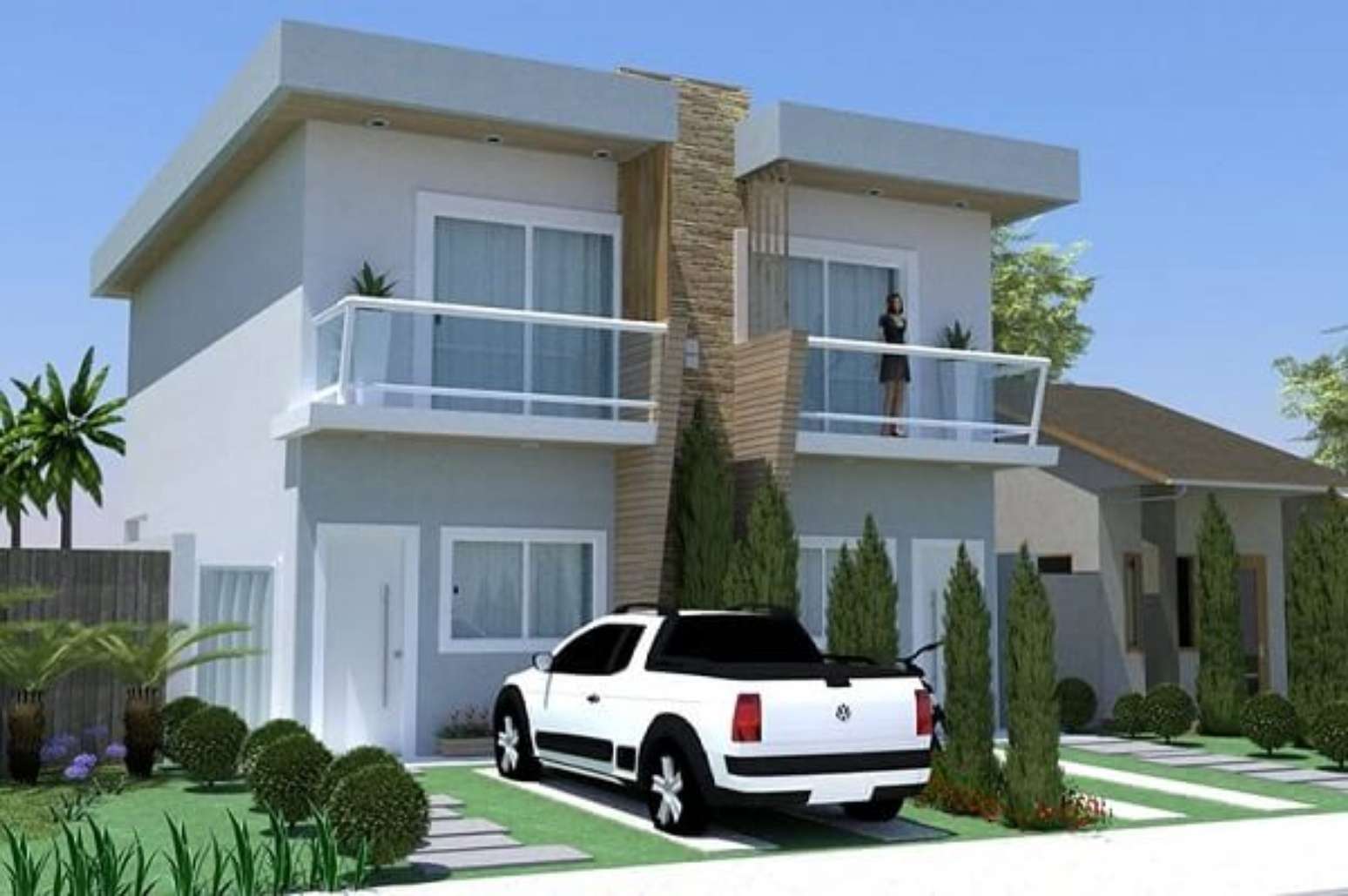Sobrado Pequeno: +73 Projetos Para Se Inspirar e Construir