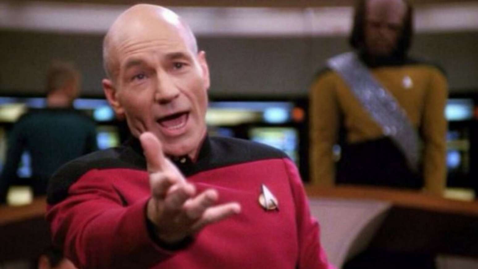 Patrick Stewart só concordou em interpretar o Capitão Picard em Star ...