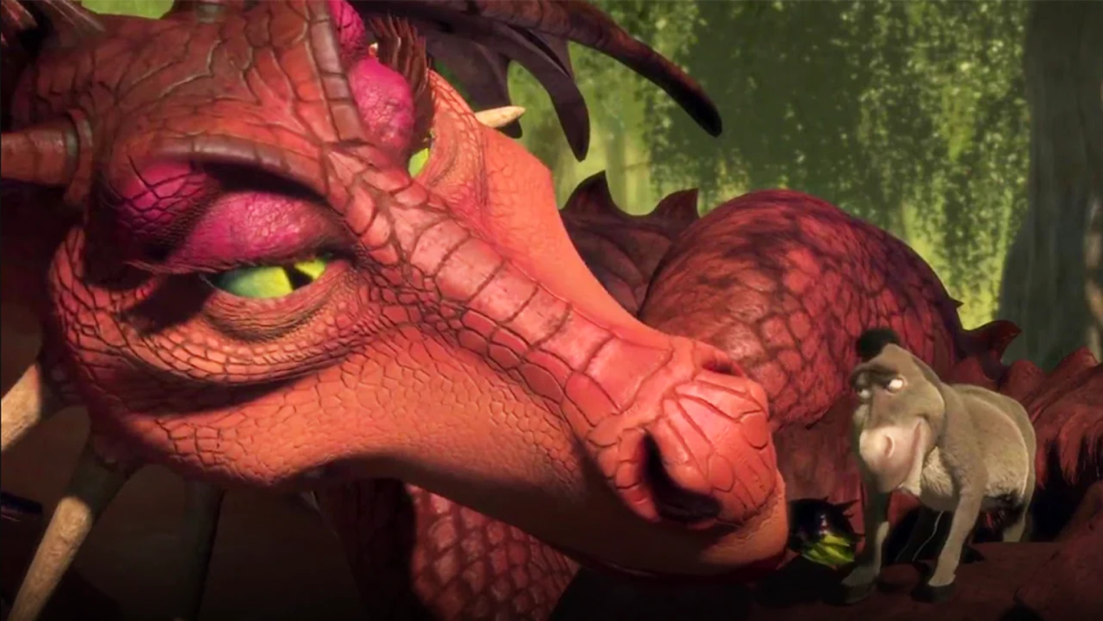 o-que-o-drag-o-de-shrek-se-tornou-quando-burro-bebeu-a-po-o-felizes
