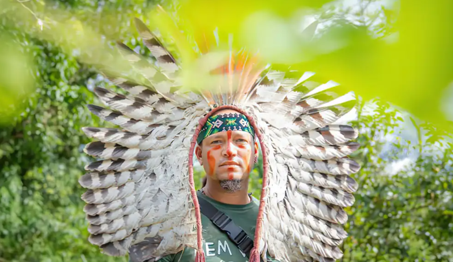 Merong Cacique Merong é enterrado em área de reflorestamento