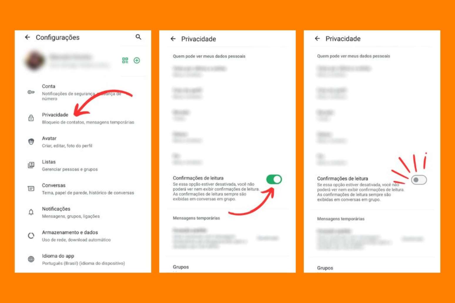 Como tirar visualização do WhatsApp? Passo a passo