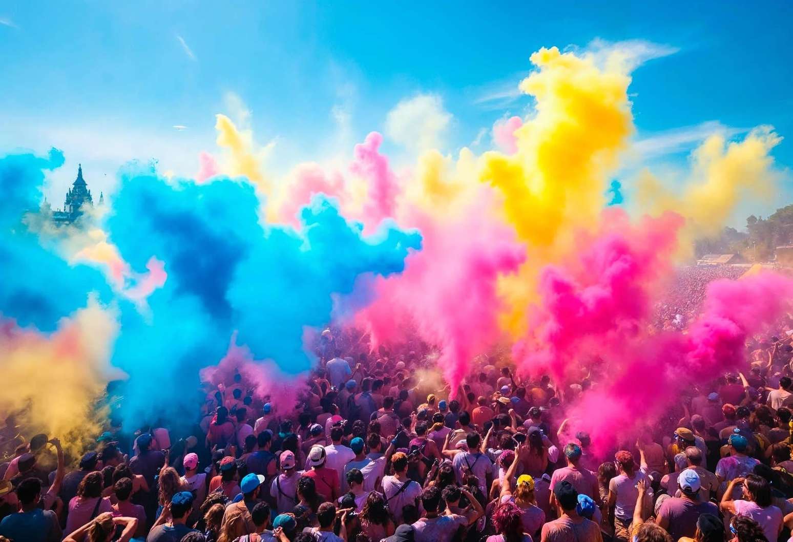 Qual o significado da festa das cores que acontece em São Paulo