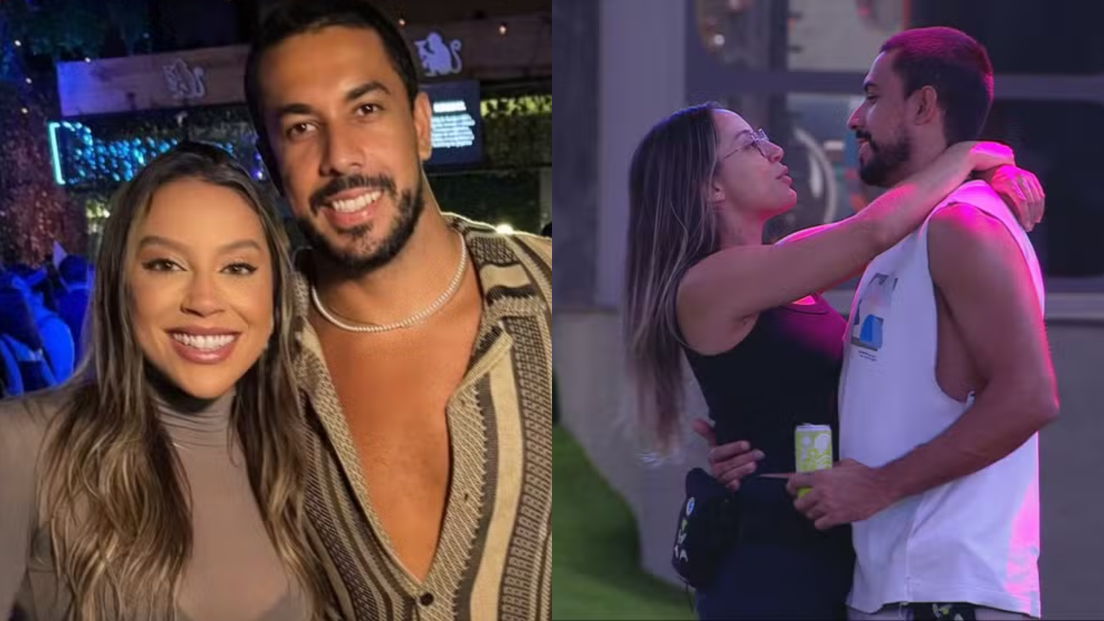 Clima de romance? Renata e Maike aproveitam noite juntos após o BBB 25