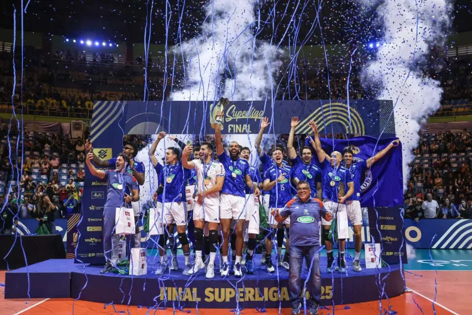 Sada Cruzeiro vira sobre Campinas e conquista a Superliga Masculina ...