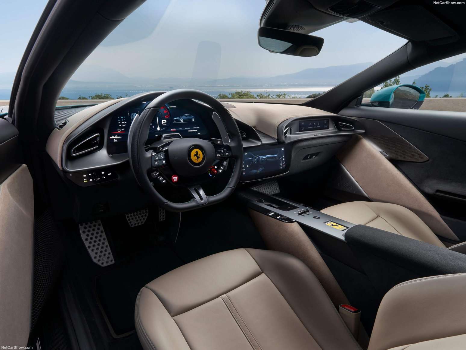 Novo Ferrari Amalfi é revelado oficialmente com V8 biturbo de 640 cv