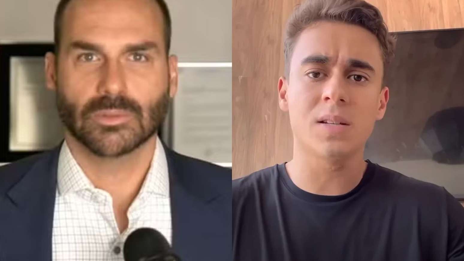 Eduardo Bolsonaro critica e rompe com Nikolas Ferreira após atrito; entenda