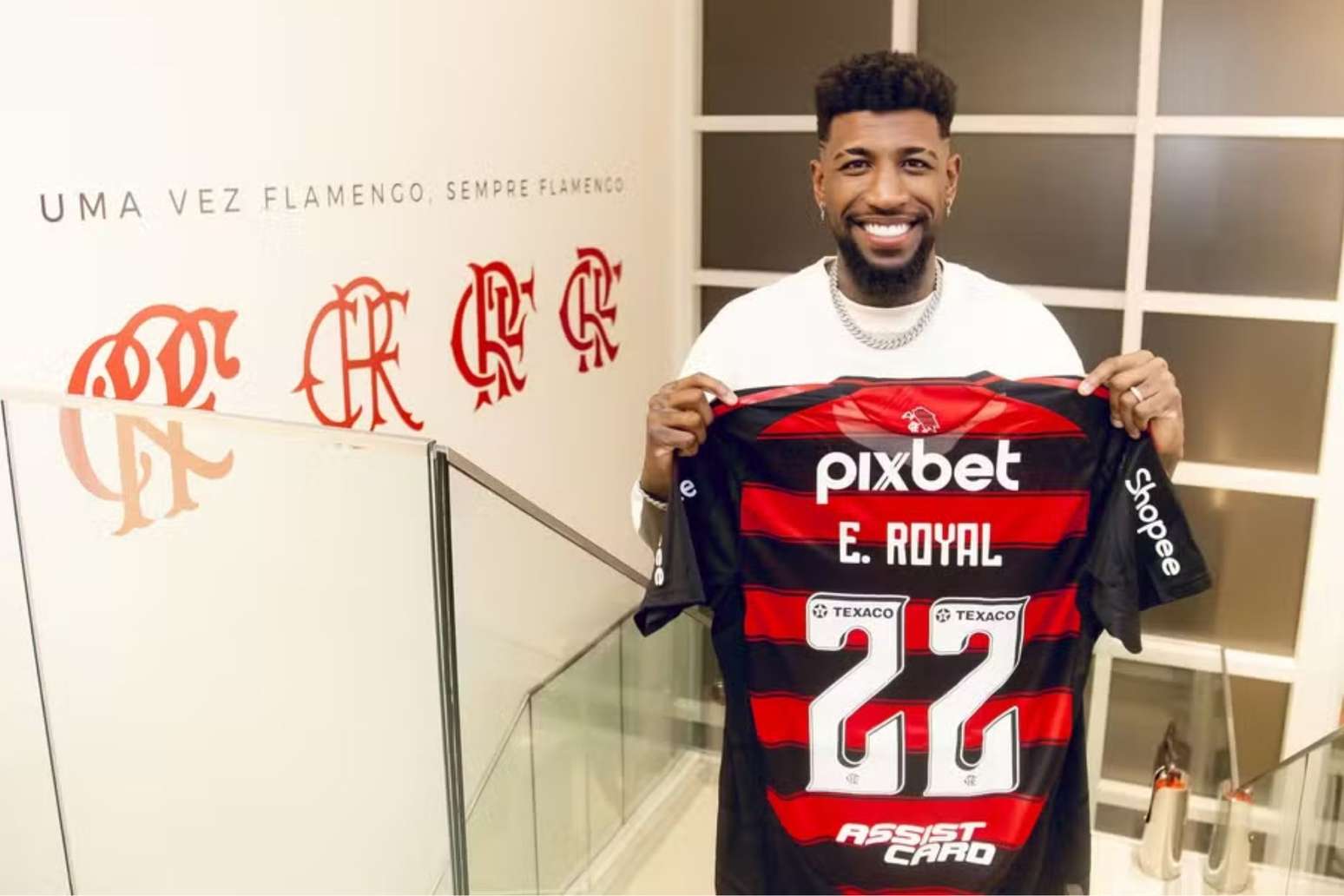 Vídeo A Declaração De Emerson Royal Sobre A Torcida Do Flamengo