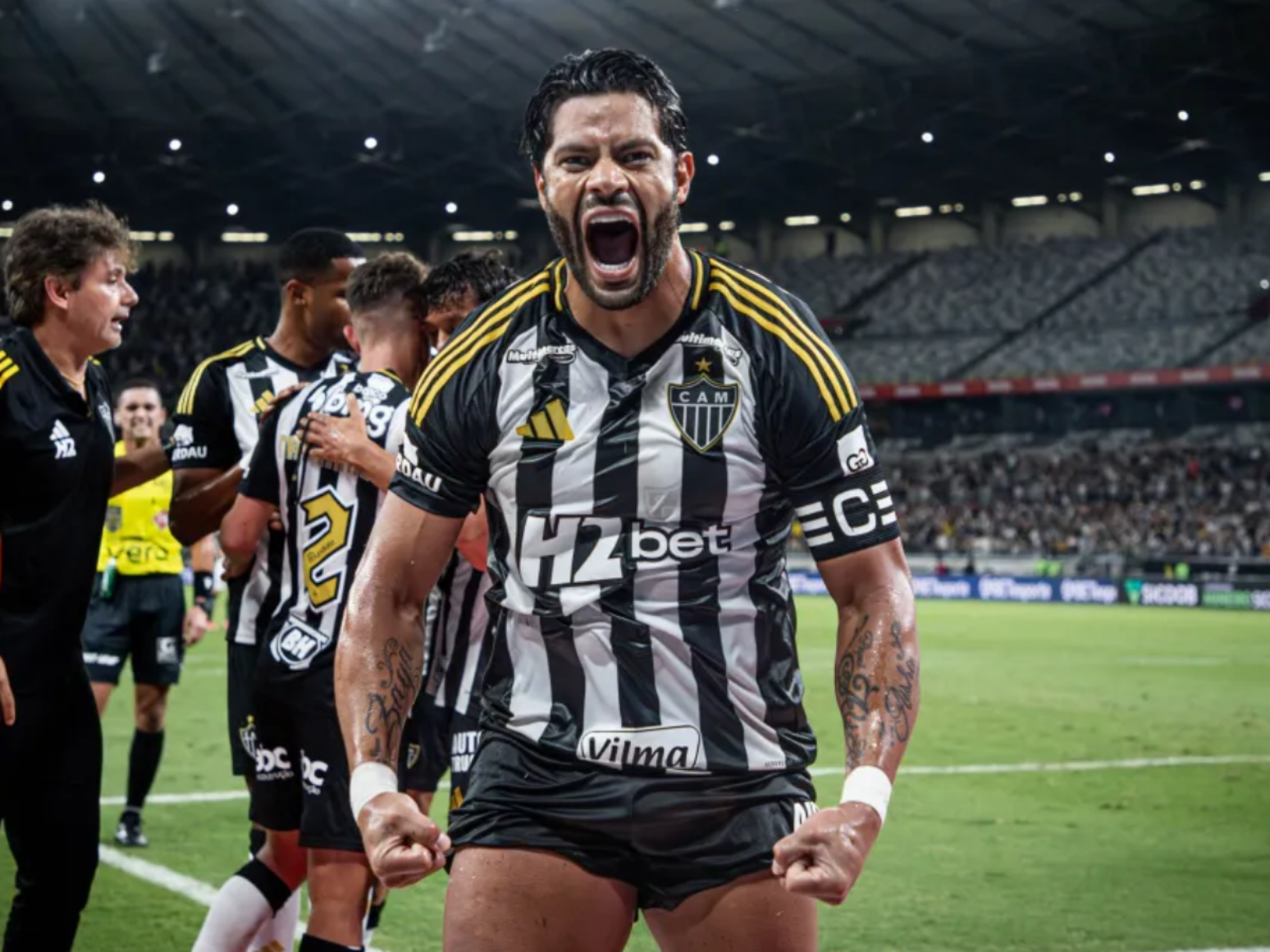 Essa foi a declaração de Hulk após eliminar o Flamengo: 