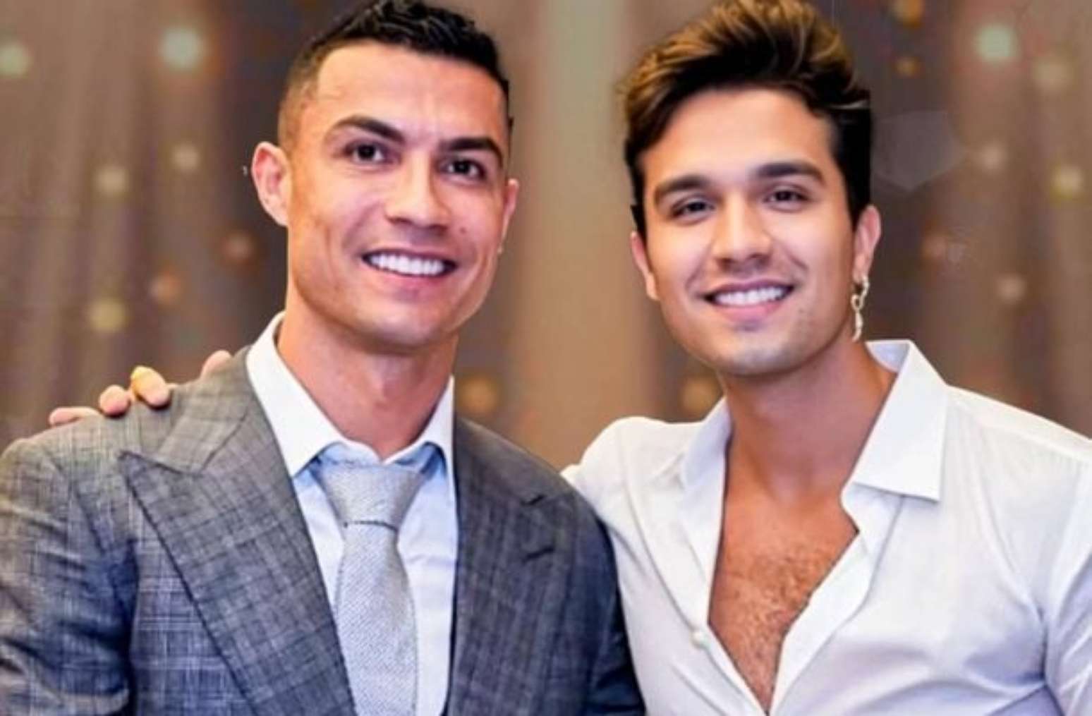 Cristiano Ronaldo promove projeto inédito com Luan Santana para ...