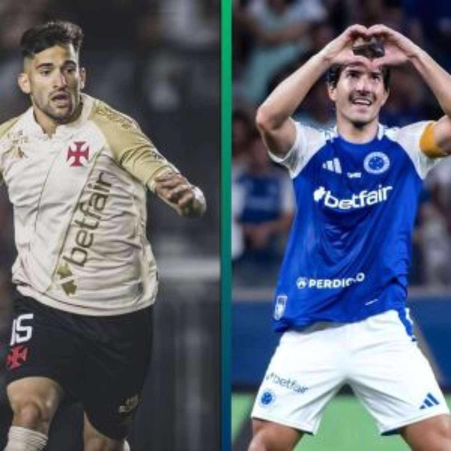 Vasco da Gama x Cruzeiro: Onde assistir, horários, escalações e desfalques