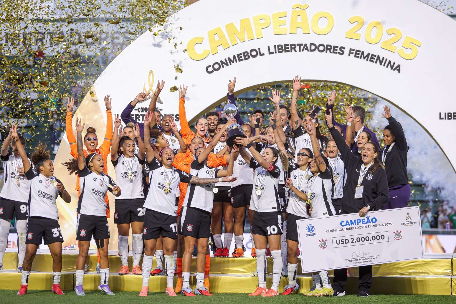 Corinthians conquista o hexacampeonato da Libertadores Feminina