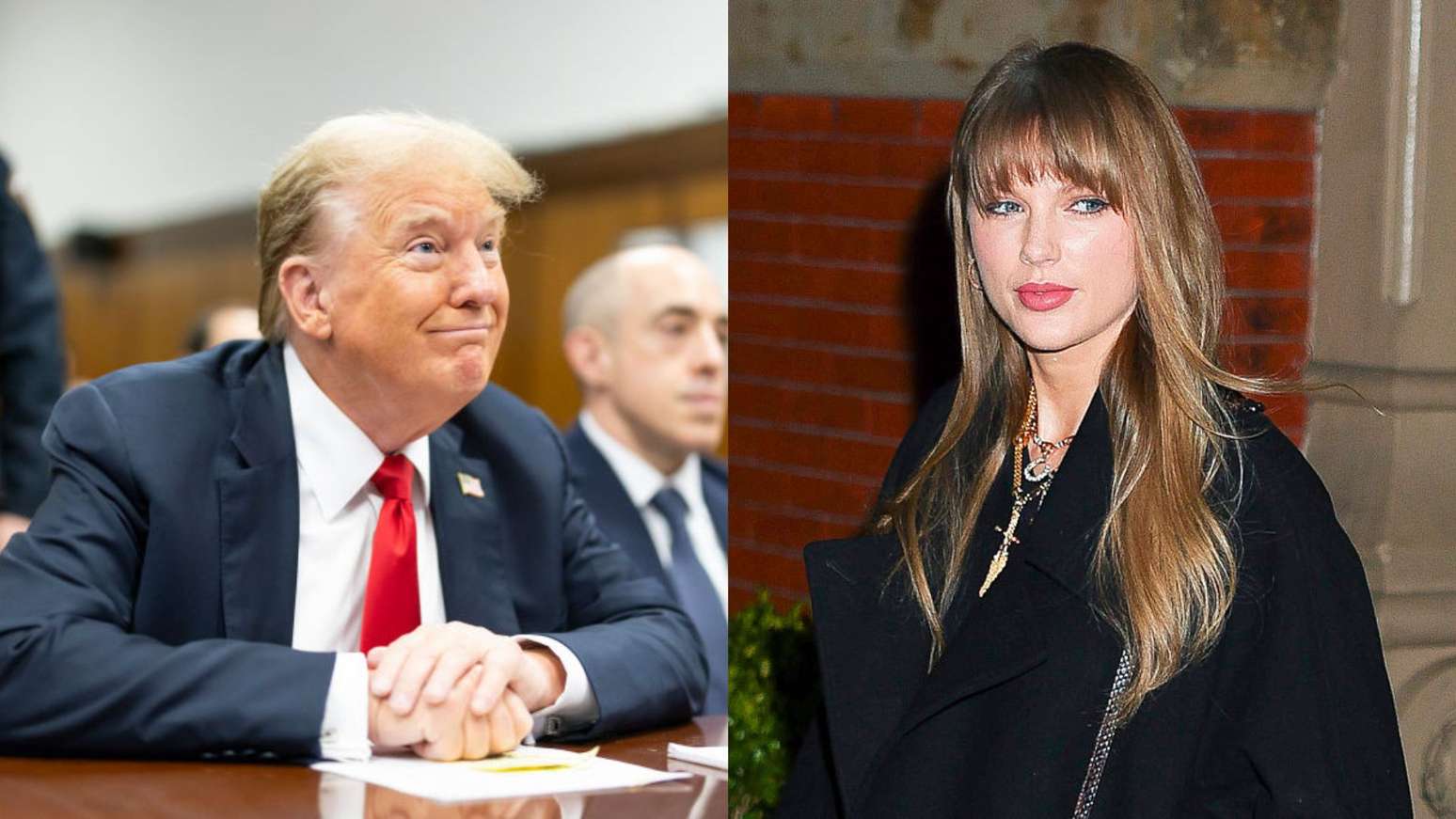 Donald Trump 'não suporta' Taylor Swift — mas seu novo TikTok usa 'The