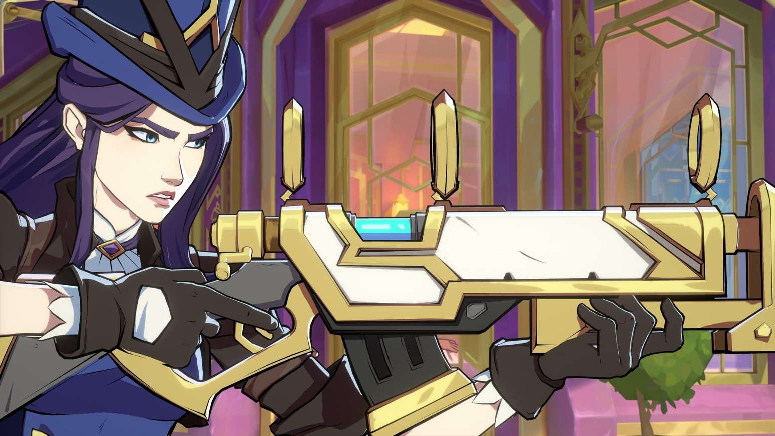 Riot Games revela Caitlyn como a nova campeã de 2XKO