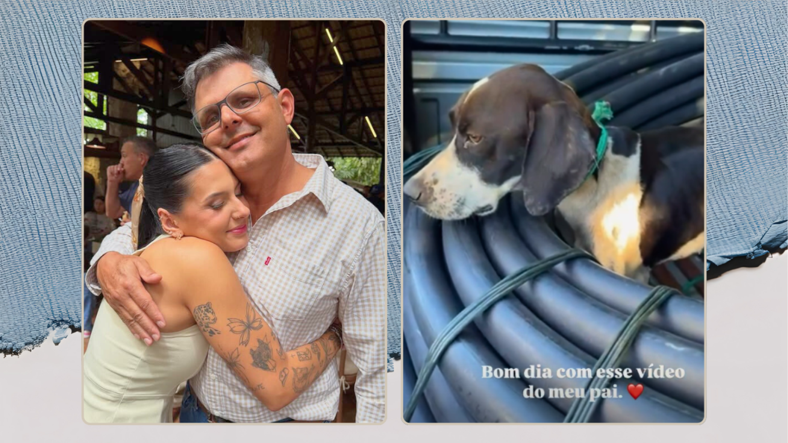 Pai de Ana Castela adota cãozinho de rua e emociona cantora