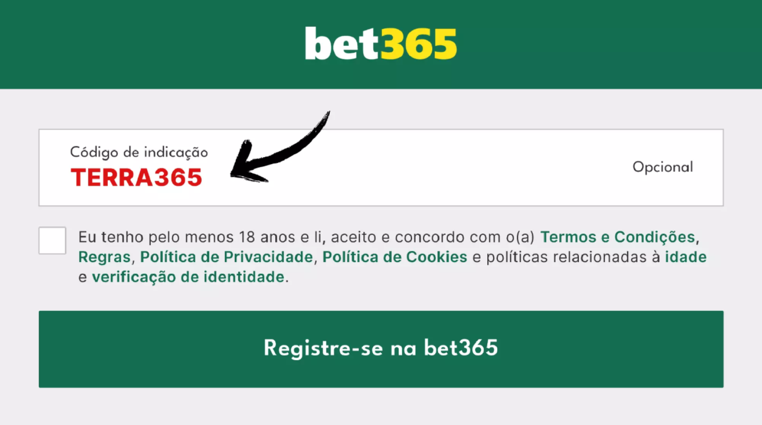 codigo de indicacao bet365