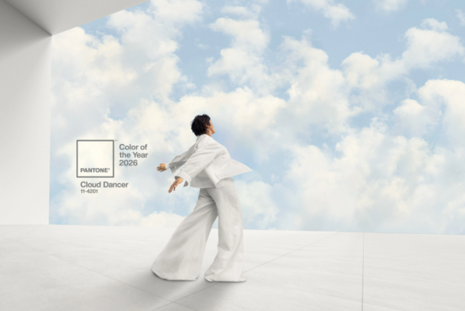 A Simbologia da Pantone 2026: Cloud Dancer e a estética do silêncio
