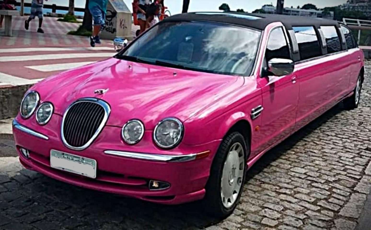 Procura-se: Limousine Rosa de 8 metros desaparece após sair da Serra Gaúcha