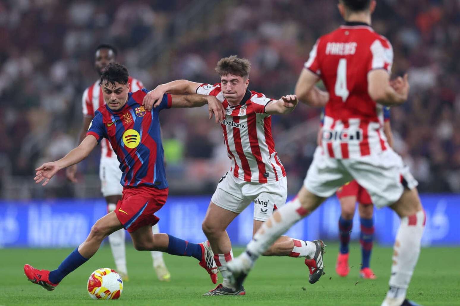 Barcelona vence Athletic Bilbao com dois de Raphinha e vai à final da ...