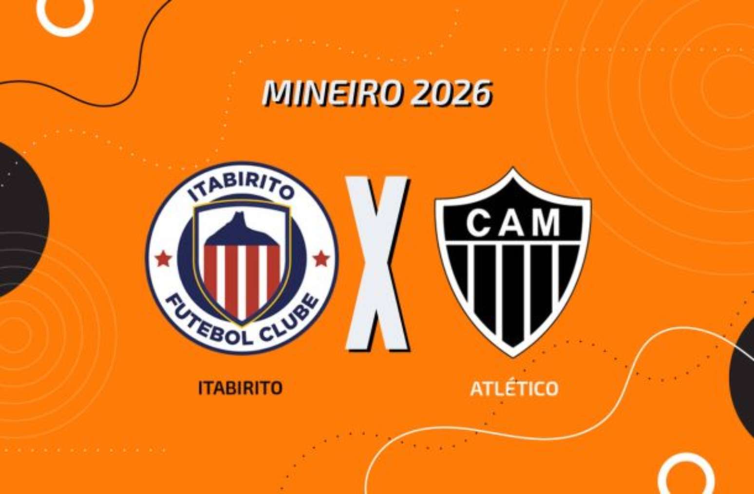 Itabirito x Atlético-MG: onde assistir, escalações e arbitragem