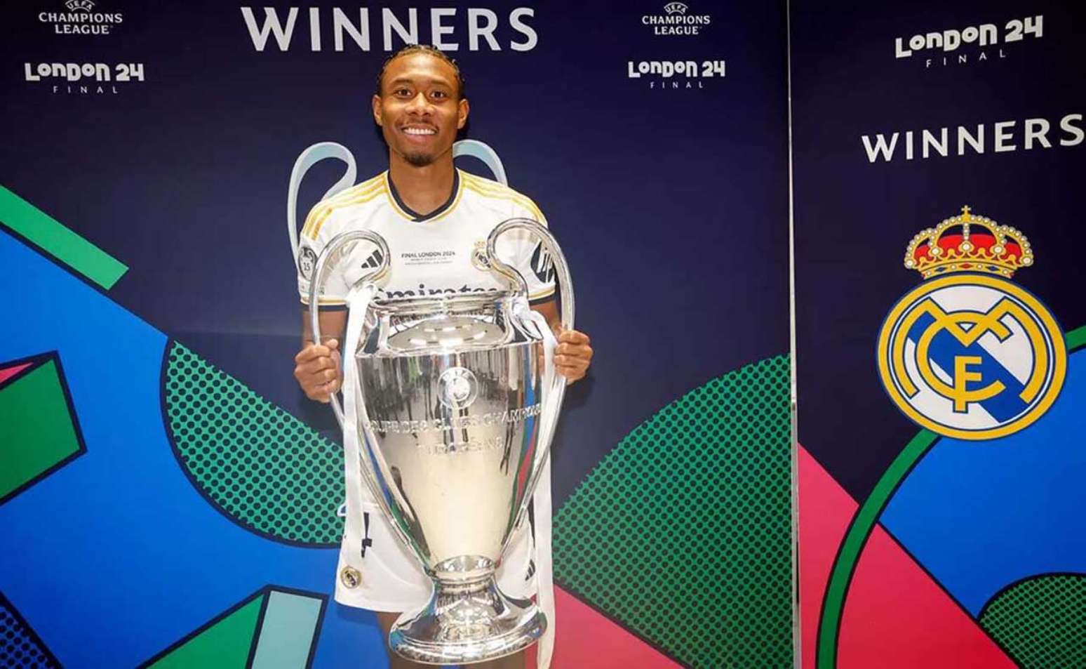 Real Madrid anuncia saída de Alaba após cinco temporadas no clube