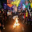 Manifestação de esquerda tinha como foco o Congresso, mas atingiu Bolsonaro e Tarcísio