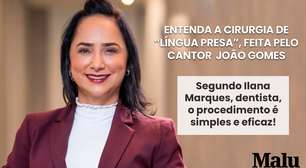 Cantor João Gomes passa por cirurgia para corrigir "língua presa"