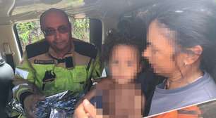 Menina de 4 anos que estava desaparecida há dois dias em mata é achada viva