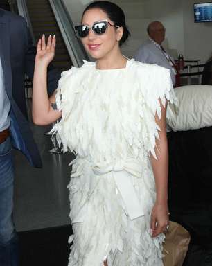 Lady Gaga usa vestido de grife carioca que custa R$ 2.500