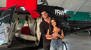 Franciny Ehlke ganha helicóptero personalizado de presente do marido bilionário