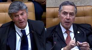 Barroso e Fux discutem durante sessão no STF: 'Não está sendo fiel aos fatos'