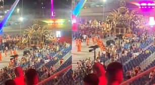 Homem sofre fratura grave após ser atropelado por carro alegórico da União de Maricá no Rio