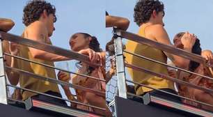 Especialista em leitura labial indica o que Bruna Marquezine teria dito a Shawn Mendes em viral romântico no carnaval