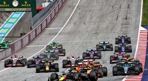 Verstappen e Norris batem, Russell herda liderança e vence o GP da Áustria