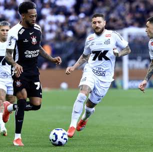 Corinthians e Santos duelam em clássico pelo Brasileirão; siga