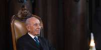 Shimon Peres em foto de 2013  Foto: Getty Images