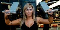 Jaque Khury frequenta a academia de tr&ecirc;s a quatro vezes por semana, com 40 minutos de exerc&iacute;cios aer&oacute;bicos e mais 40 de muscula&ccedil;&atilde;o  Foto: Adriano Lima / Terra