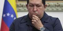 <p>Ch&aacute;vez apareceu em p&uacute;blico pela &uacute;ltima vez no dia 8 de dezembro de 2012, quando anunciou a volta do c&acirc;ncer&nbsp;</p>  Foto: Reuters